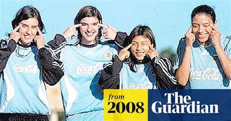 Olympics Argentine Footballers Pictured Making Slit Eyed Gesture Olympics 2008 The Guardian