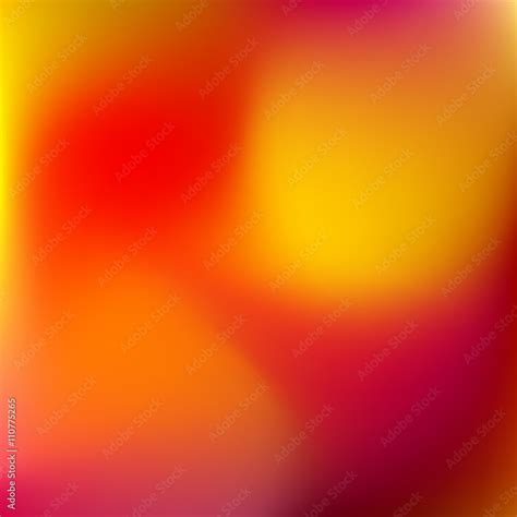 Abstract Gradient Blur Background With Red Orange Yellow And Maroon