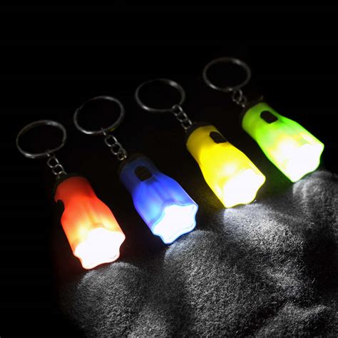 Star Shaped Barrel Flashlight Keychains 12 Count Rebeccas Toys And Prizes