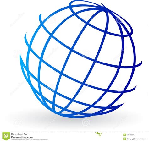 World Globe Logo Design