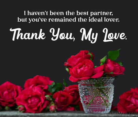 Thank You My Love Messages And Quotes Wishesmsg