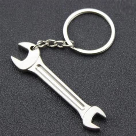 Eatingbitingr Mini Working Tool Double Heads Wrench Keyring Keychain