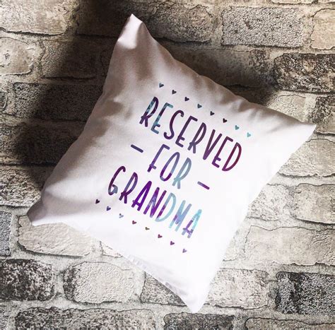 Reserved Grandma Cuddle Cushion Etsy