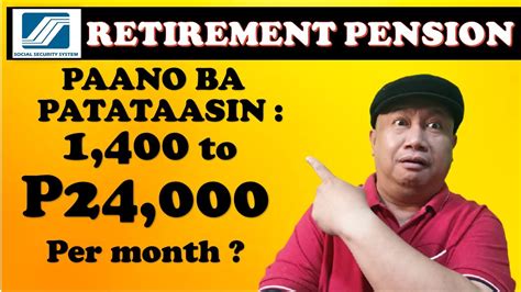How To Know Your Sss Retirement Pension Computation Ng Sss Pension