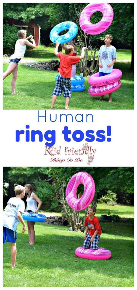 Human Ring Toss Game A Fun And Easy Summer Outdoor Game