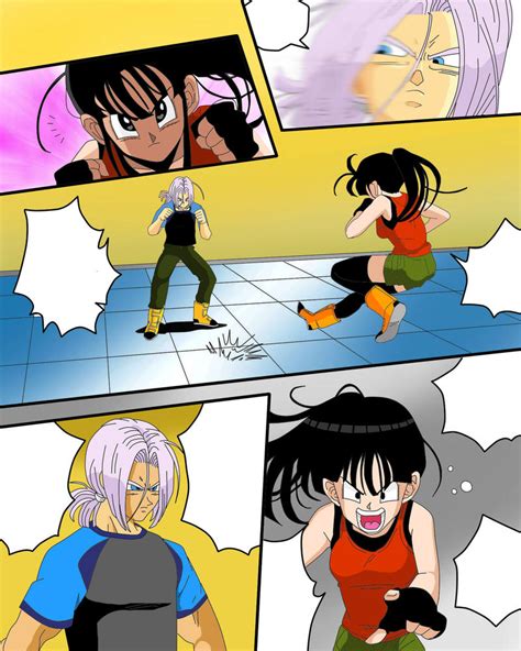 Trunks And Pan Dragon Ball Comic By Ladypan On DeviantArt