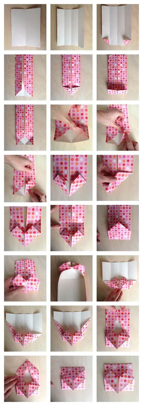 Create A Beautiful Origami Heart Envelope