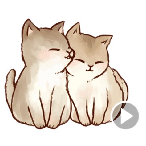 Cute Kittens Animated Stickers By Phuong Ho