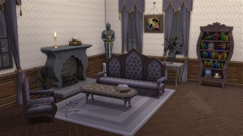 Gothique Set Ts3 To Ts4 Conversion Also Bedroom Set Converted Sims