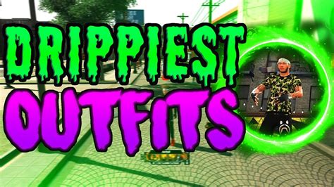 Drippiestcheesiest Outfits In Nba 2k20 💧🧀 Youtube