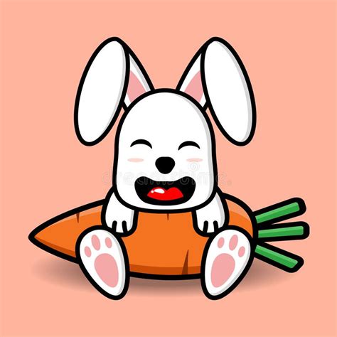Easter Bunny Carrot Backgrounds Stock Illustrations 77 Easter Bunny