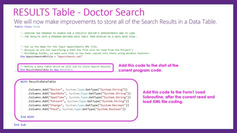 Vb Search Sort And Filter Data Grid Views Passy World Of Ict