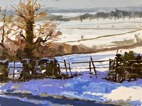 Haidee Jo Summers Artist Across The Snowy Fields