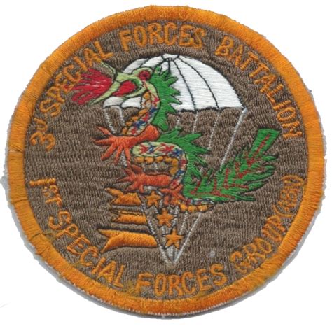 1st Special Forces Group 3rd Battalion Patch In 2020 1st Special