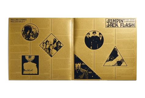 The Rolling Stones — Rolled Gold Zip Design