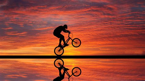 3840x2160 Cycling Sunset 4k Hd 4k Wallpapersimagesbackgroundsphotos