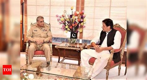 Pakistan Army Chief Calls On Imran Khan Discusses Security Situation
