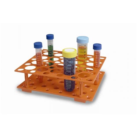 [heathrow scientific] hs orange snap together rack tube racks racks and boxes