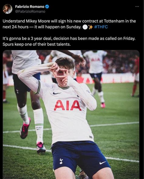 Tottenham Keeping Hold Of Mikey Moore Is A Big Step In The Right Direction