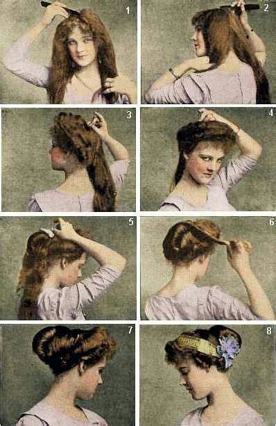 Hair Tutorial Turn Of The 20th Century Gibson Tuck Hairstyles In