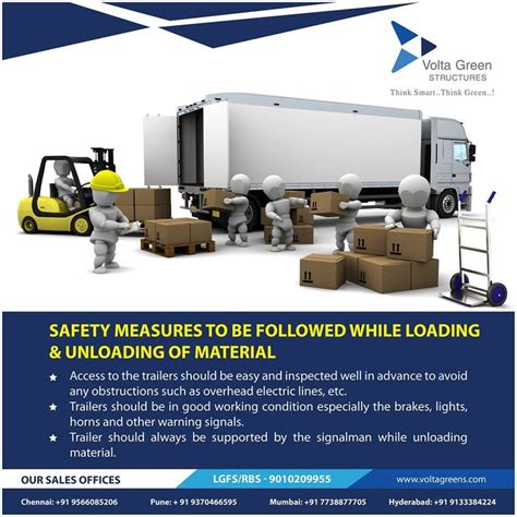 Safety Measures To Be Followed While Loading Unloading Of Material