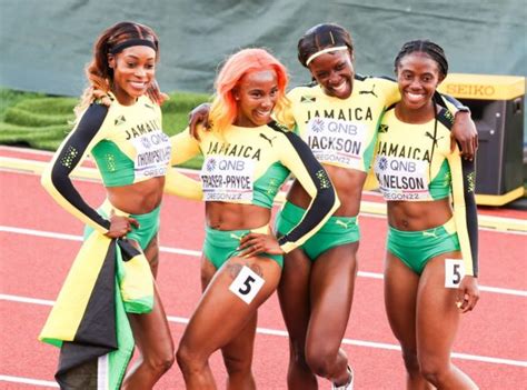 Jamaica Claims Silver In World Championships Women X Cnw Network