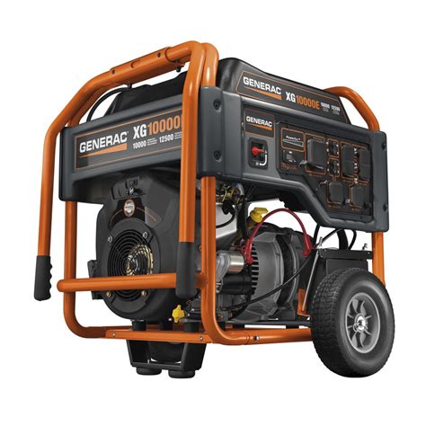 Generac Xg 10000 Running Watt Portable Generator With Generac Engine At