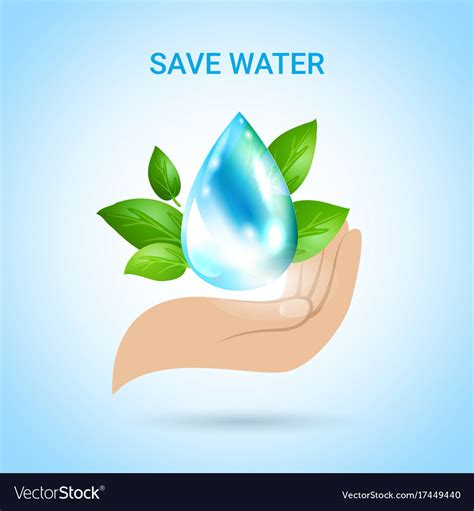 Save Water Background