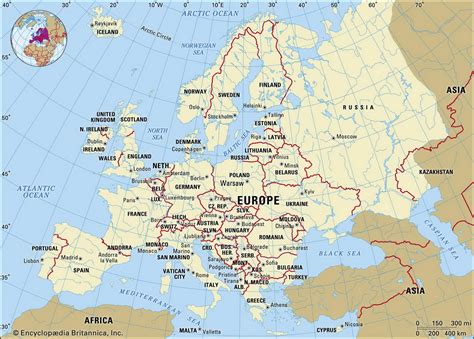 Europe Geography Key Facts And Maps World