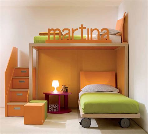 Cool And Ergonomic Bedroom Ideas For Two Children By