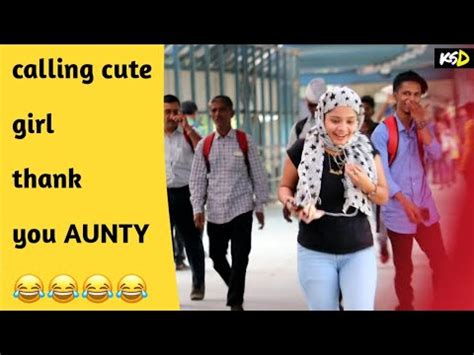 Calling Cute Girl Thank You Aunty YouTube