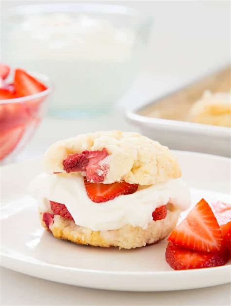 This dairy free biscuit recipe is easy to make, less than 10 ingredients, and would be considered a dairy free buttermilk biscuit recipe. Gluten Free Strawberry Shortcake ⋆ Great gluten free ...