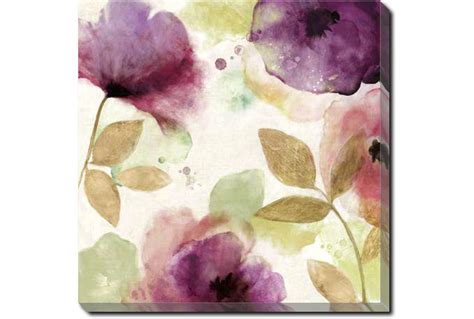 Canvas Gallery Wraps Purple And Gold Abstract Craft Supplies And Tools
