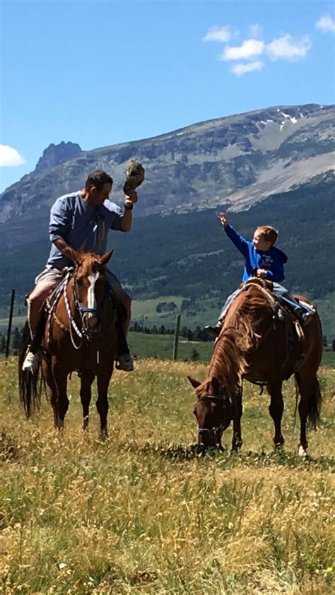 Horse Back Riding Glacier National Park July 2016 National Parks
