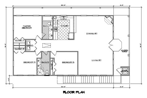 Image Result For 1100 Sqfthouse Floor Plans Open Concept House