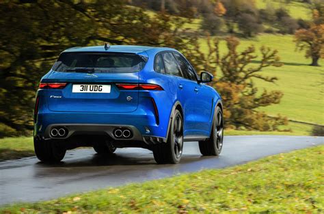 2021 Jaguar F Pace Svr Brings New Look And Performance Boost Autocar