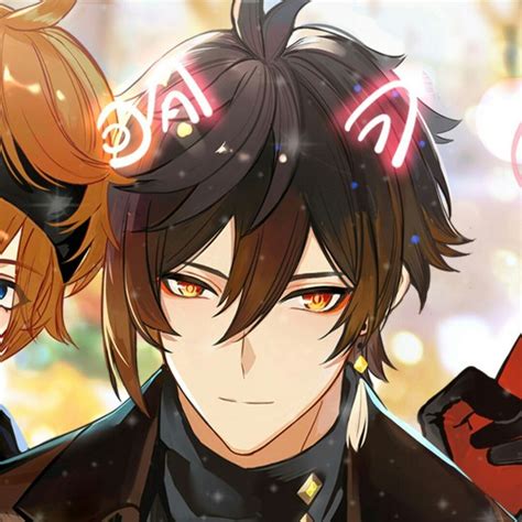 Childe x Zhongli | Anime cover photo, Matching icons, Anime