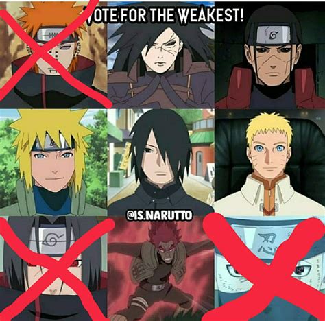 Weakest Character Contest Naruto Amino