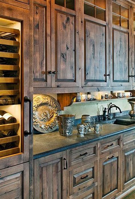Beautiful Rustic Kitchen Cabinets Rustic Kitchen Cabinets Rustic