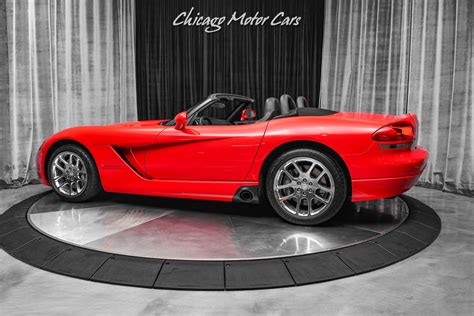 Used 2003 Dodge Viper Srt 10 Convertible Low Miles 6 Speed Manual For