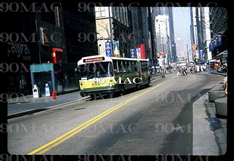 Chicago IL CTA MAN Articulated Bus Original Slide EBay