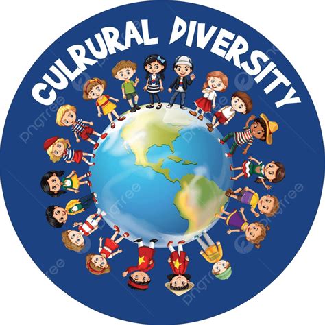 Diversidade Cultural Ao Redor Do Mundo Personagens Crianças Planeta