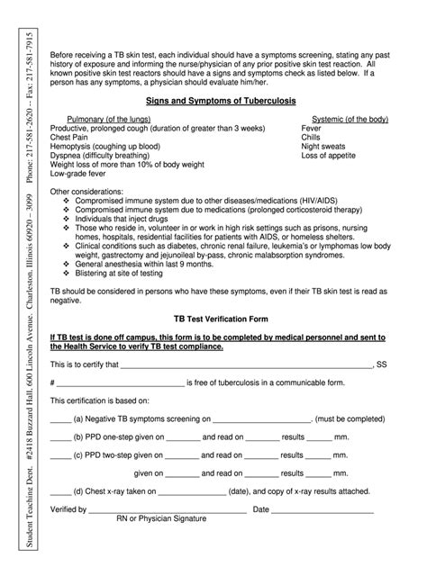 Walgreens Tb Test Fill Out And Sign Printable Pdf