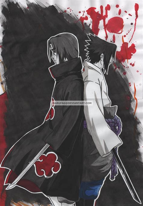 Uchiha Brothers By Narufag On Deviantart