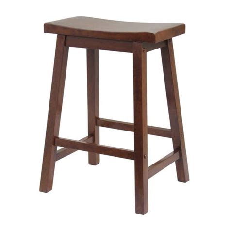 Winsome Wood Antique Walnut Counter Stool At