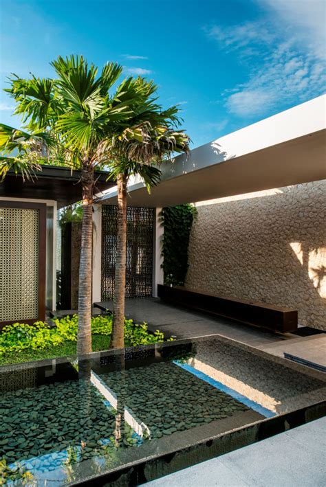 Modern Resort Villa With Balinese Theme Idesignarch Interior Design