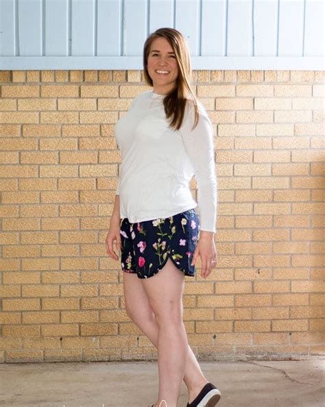 Women S Tammy Tulip Shorts Collaboration With Sew Caroline The Simple Life Pattern Company