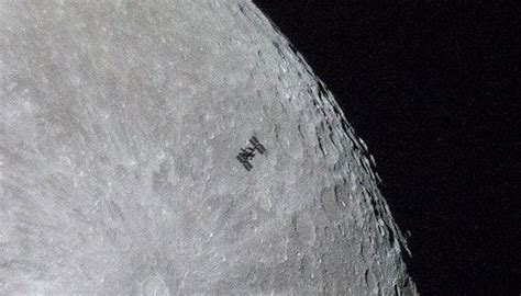 Photographer Captures International Space Station Flying Across Moon Space News Zee News