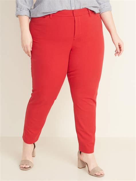 High Waisted Secret Smooth Pockets Plus Size Pixie Pants Old Navy