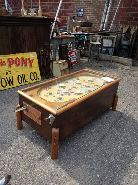 In some cases, we can also arrange for 2 men to deliver and set up if within a 120 mile radius. Pinball Coffee Table - Inspired Finds